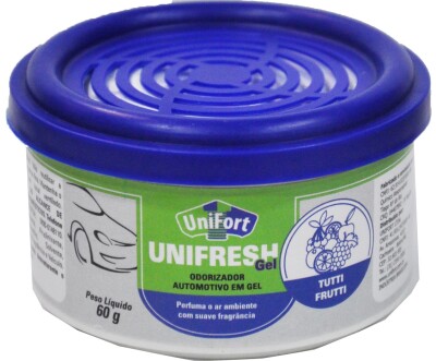 AROMATIZANTE GEL UNIFRESH TUTTI FRUTTI 60G